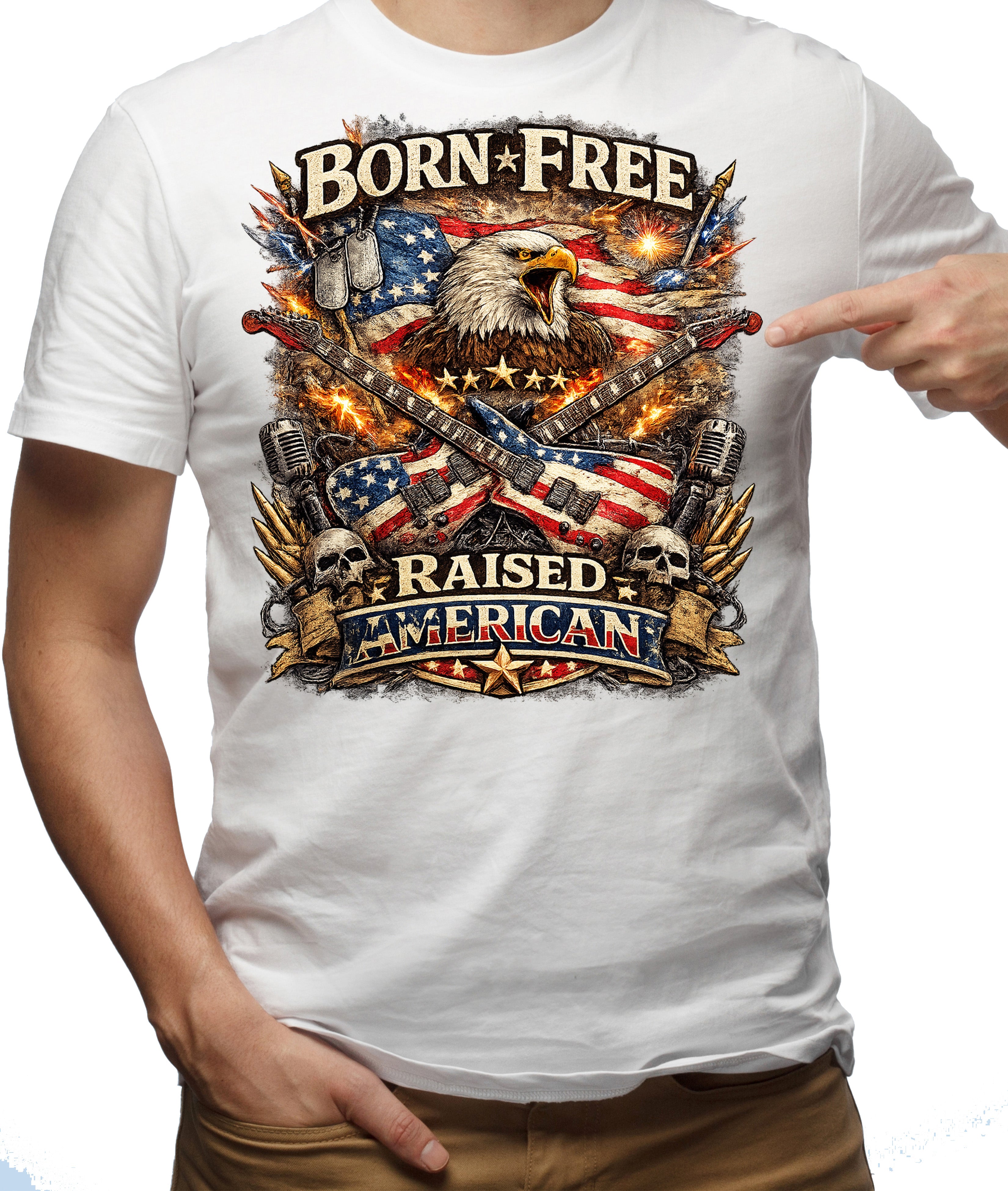 Born Free Raised American