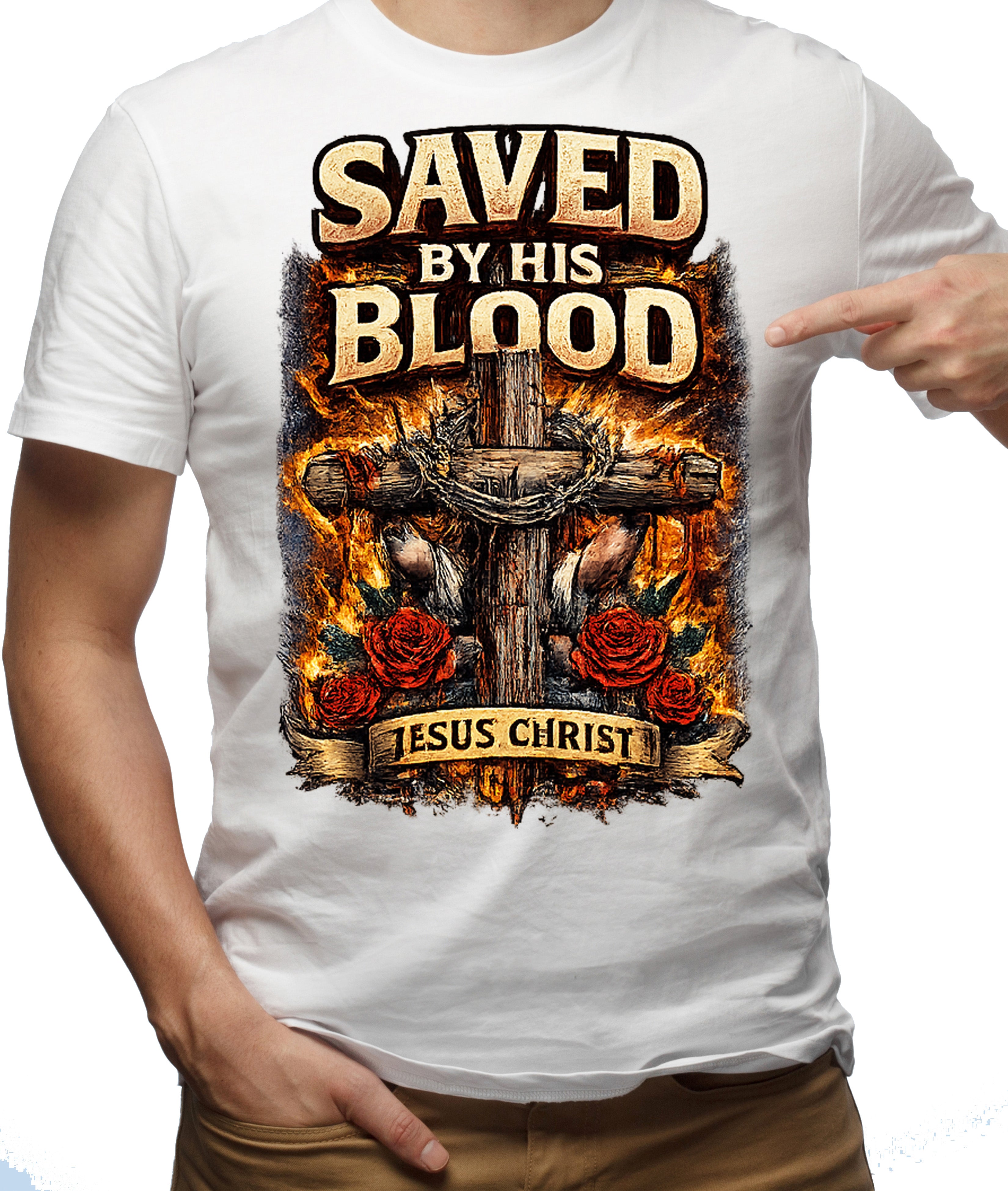 Saved by his Blood