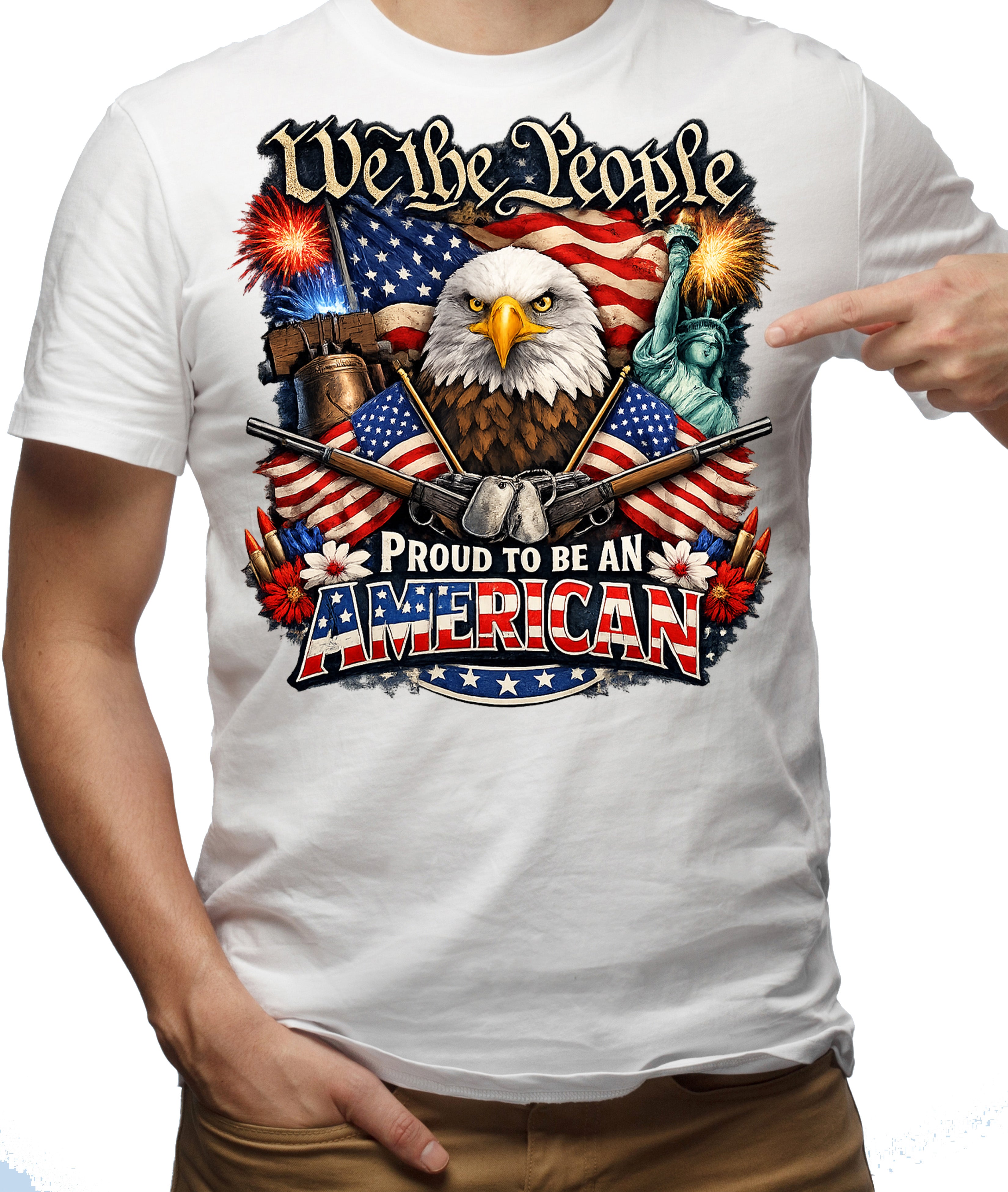 We the People Proud to be an American