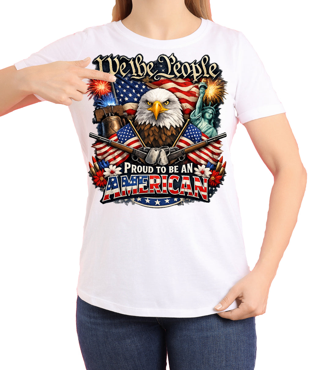 We the People Proud to be an American