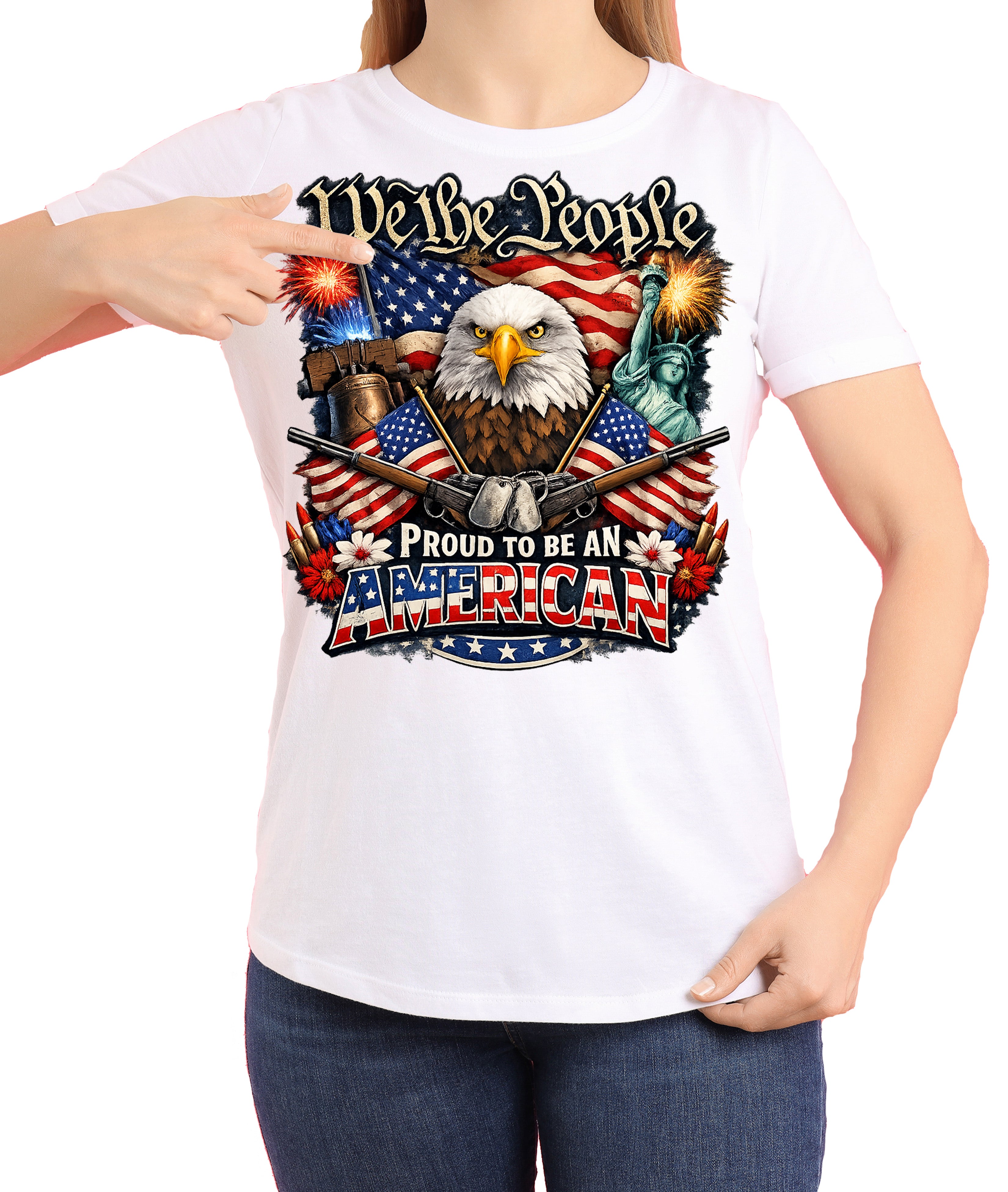 We the People Proud to be an American