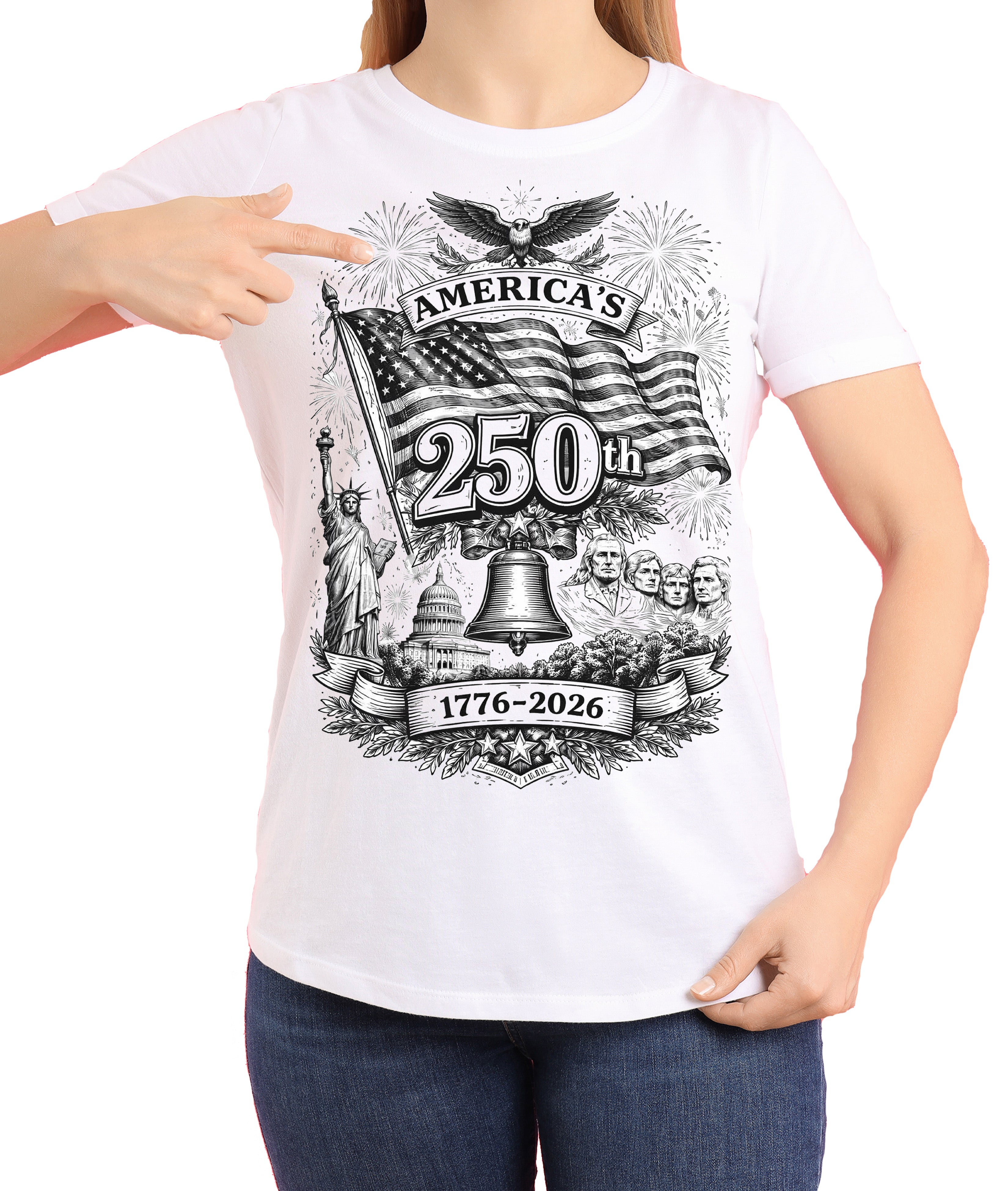 Americas 250th 1776-2026 T Shirt